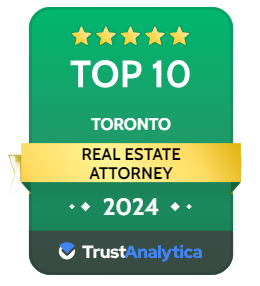 trust analytics top 10 lawyer badge